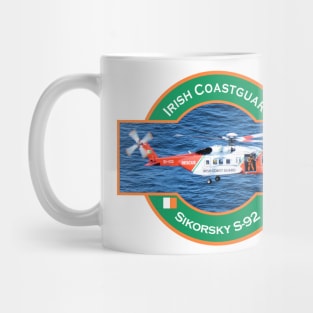 Irish Coastguard search and rescue Helicopter, Mug